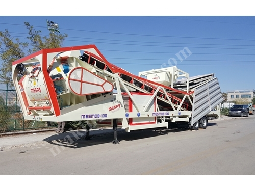 Mobil Beton Santrali 100 m3/h