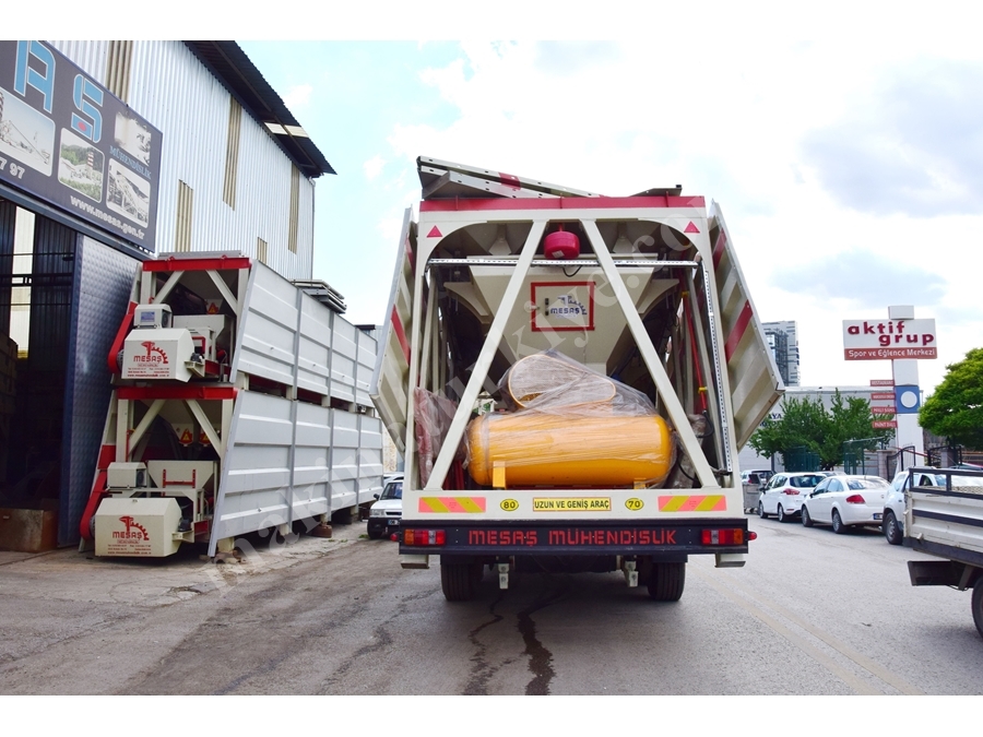 Centrale à béton mobile 100 m3/h