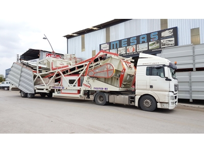 Centrale à béton mobile 100 m3/h - 11