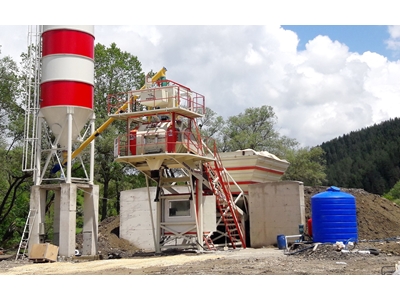 Centrale à béton mobile 100 m3/h - 14