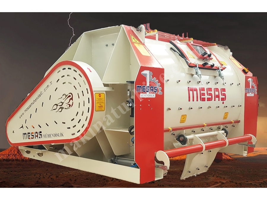 1 m3 Single Shaft Concrete Mixer