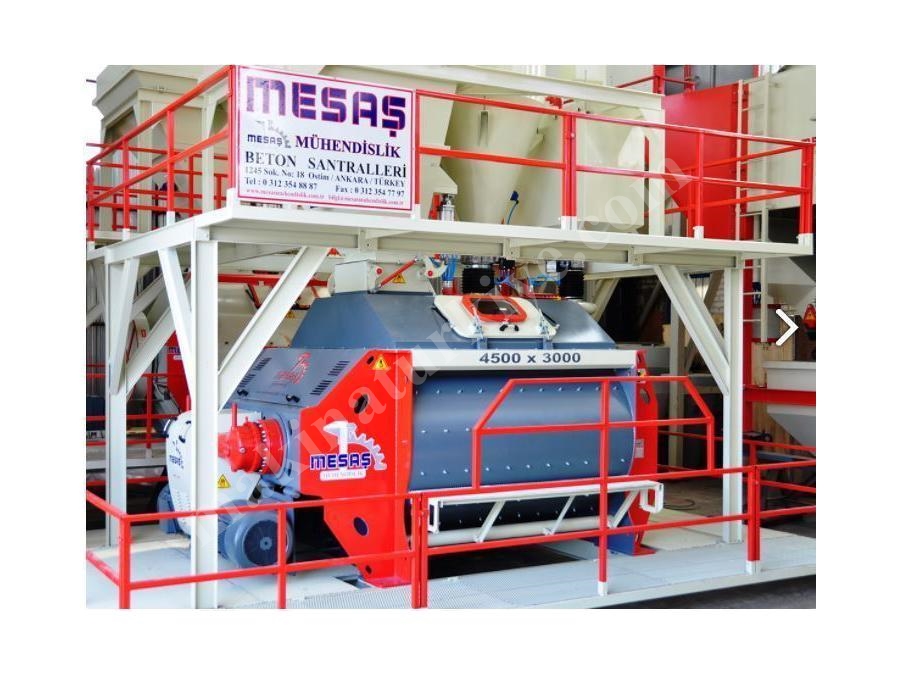 3 m3 Betonmischer (Zwillingsschnecken)