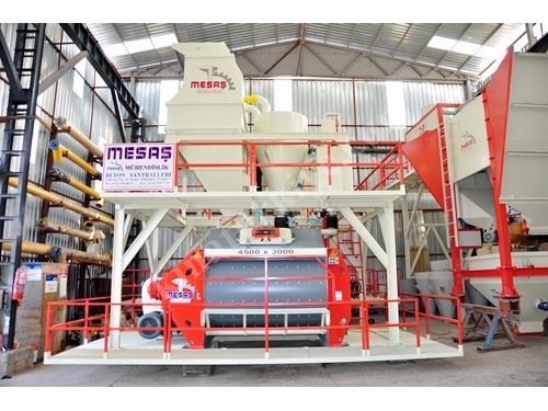 3 m3 Beton Karıştırıcı Mikser ( Twin-Shaft )