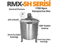 RMX SH500C Çift Cidarlı Yüksek Devirli Homojenizatör  - 1