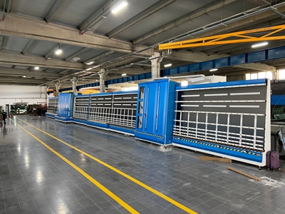 Cam Yıkama Panel Press Isıcam Hattı