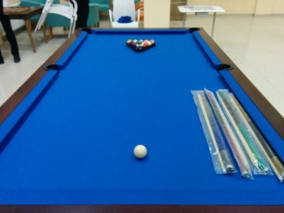 Mavi Çuhalı Kahverengi Amerikan Bilardo Masası - Lb-Kabm - 1