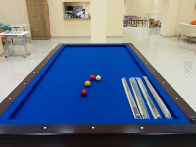 Mavi Çuhalı Kahverengi Üç Top Bilardo Masası - Lb-Kut  Labirent Bilardo LB-KUT 1