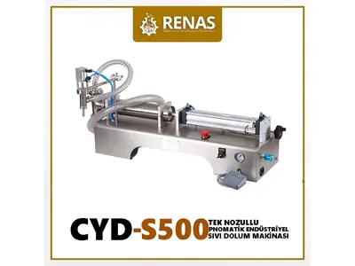 500 ML Sıvı Şişe Dolum Makinası 