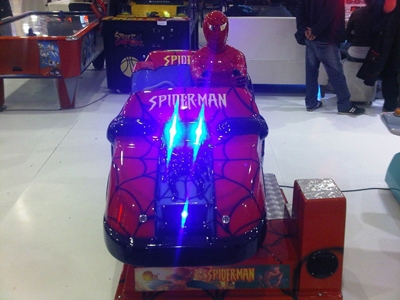 Детские аттракционы Spiderman Car - 0