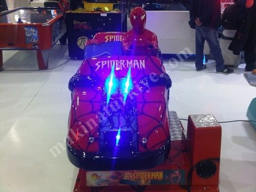 Kidy Rides Spiderman Araba