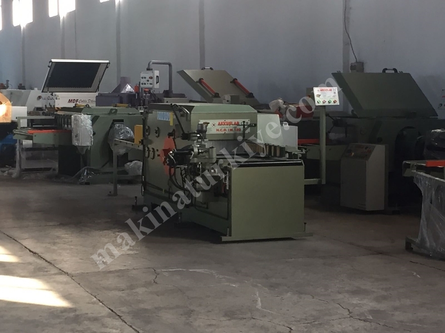 Çoklu Dilimleme Makinası -Tomruk Tahta Dilimleme  Akkuşlar H.C.D 1M.120