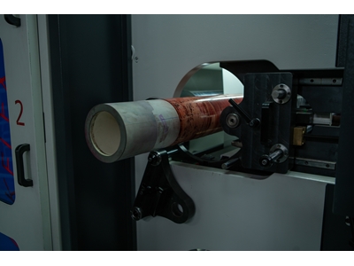 6 Renk (100 cm) Sleeve Sistem Stack Tip Flexo Baskı Makinası - 3