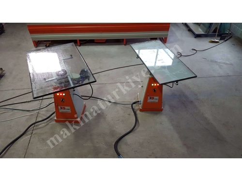 Dikey Cam Kumlama Makinası Dck1800