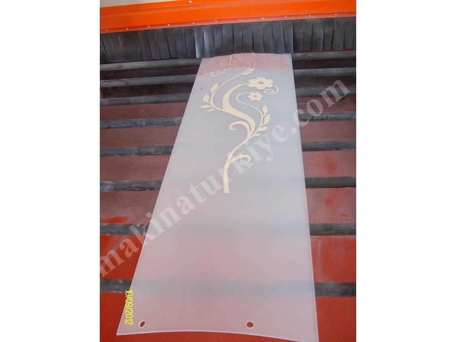 Yatay Cam Kumlama Makinası Yck1200