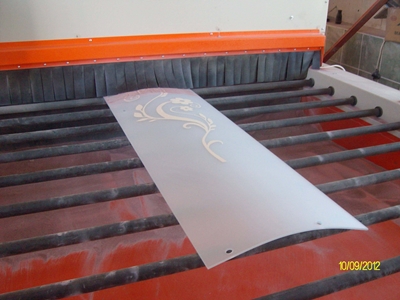 Yatay Cam Kumlama Makinası Yck1200 - 2