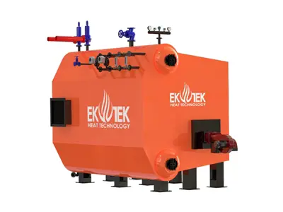 7000 - 40,000 kg/hour 3-Pass Liquid and Gas Fuel Fired Steam Boiler