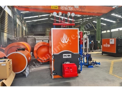 400 - 16,000 kg/h 3-Pass Liquid or Gas-Fired Steam Boiler