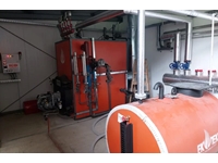 Паровой котел на жидком или газовом топливе с производительностью от 400 до 16 000 кг/час, 3 прохода - 3