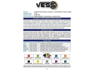 Compact Elegance 5.1 Briket Makinası / 24 Ay Vade %0 Faiz - 1