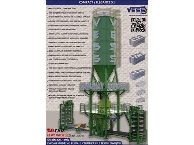 Compact Elegance 5.1 Briket Makinası / 24 Ay Vade %0 Faiz - 0