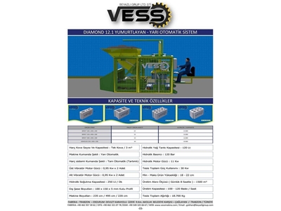 Compact Diamond 12.1 Briket Makinası / 24 Ay Vade %0 Faiz - 3