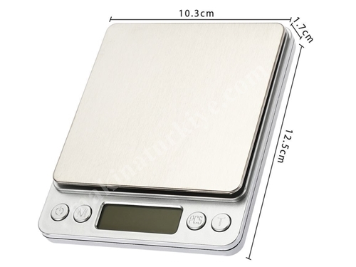 I2000 (500Gr) 0.01Gr Digital Precision Electronic Portable Pocket Scale