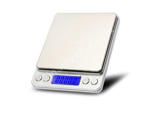 I2000 (500Gr) 0.01Gr Digital Precision Electronic Portable Pocket Scale