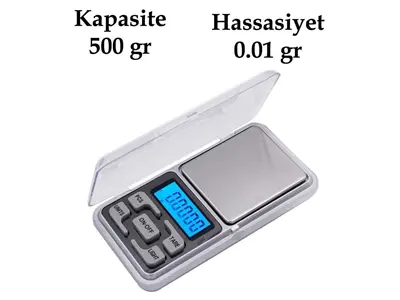 NS P13 500Gr 0.01 Gr Digital Precision Electronic Pocket Scale