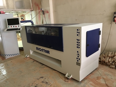 1000mm Cnc Ahşap Torna Makinesi  - 2