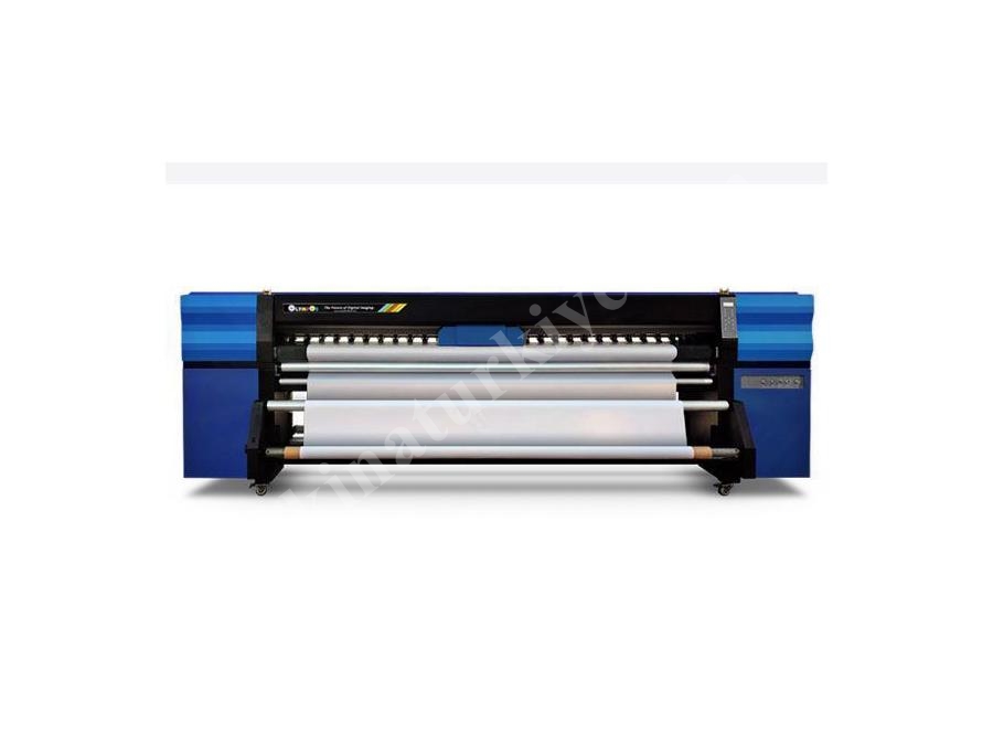 180 cm UV Baskı Makinesi Olympos Roll To Roll