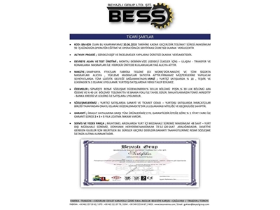 (Parke-Bordür) Makinesi Prs 400 Otomatik Mini Tesis  - 5
