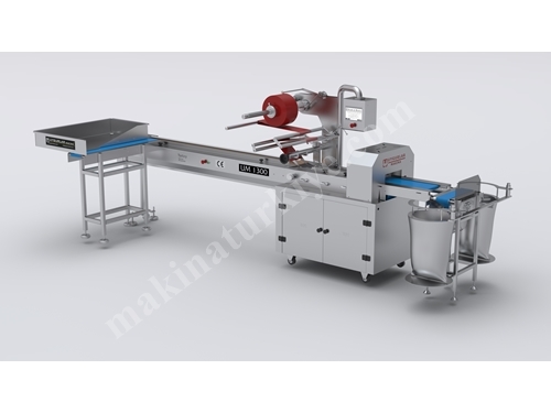 90° Bantlı Yatay Paketleme (Ambalaj) Makinası Um-1300 