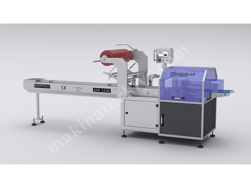 Gezer Çene Yatay Paketleme Makinası Um-3200 