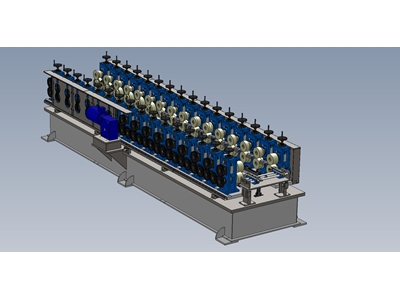 Roll Form Machine Electrical Panel Profile - 9