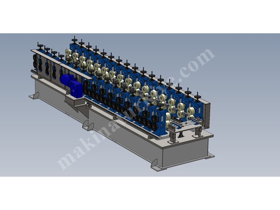 Roll Form Machine Electrical Panel Profile