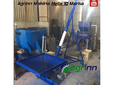 Agrinn Machine Plastic Raw Material Loader Screw