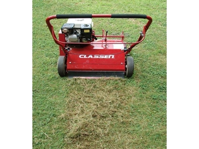 51 Cm (Verticut) Width Yellow Grass Collection Machine - 3