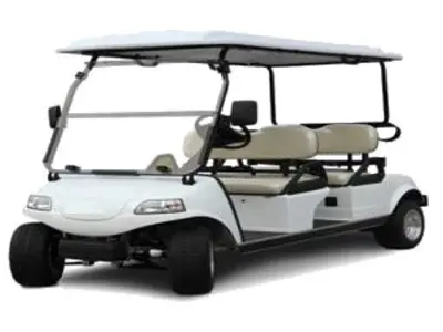 4 Person Golf Cart with Cargo Box