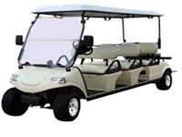 6-Sitzer-Golfwagen mit Kofferraum - 0