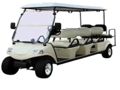 8-Personen-Golfwagen mit Ladepritsche