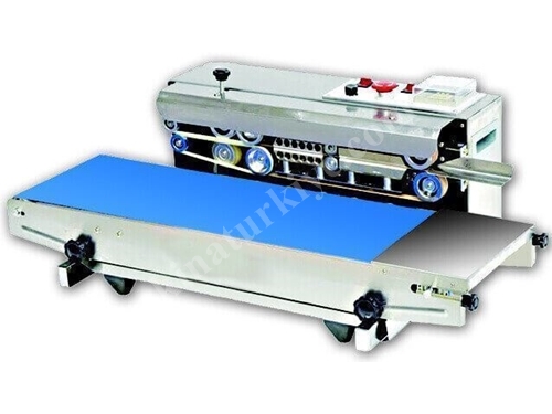 SF150 Yürüyen Bantlı Naylon Ağzı Yapıştırma Makinaları 