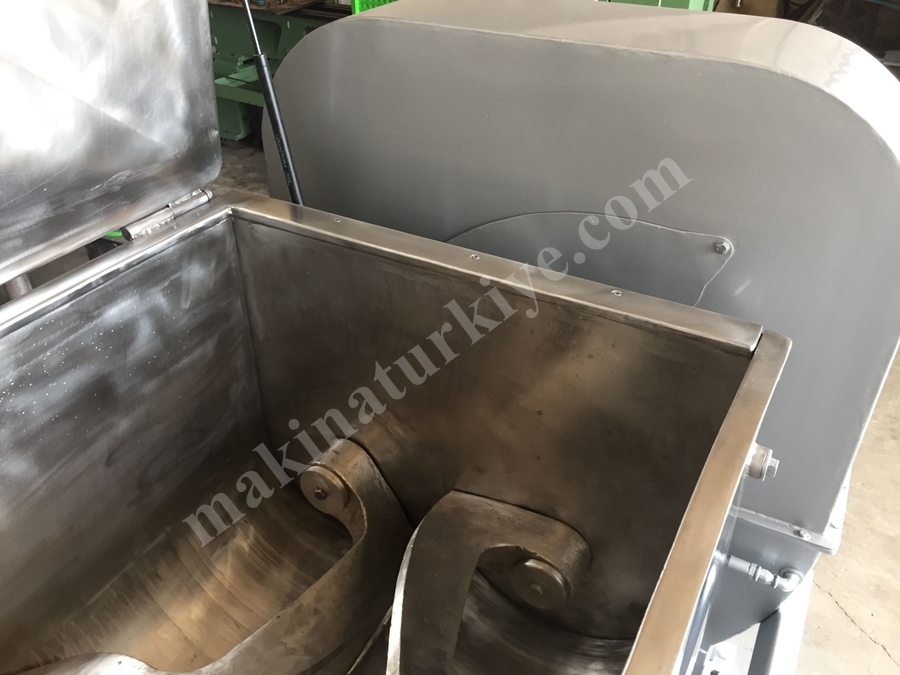 Bisküvi Hamur Karma Mikseri - Krom Z Çapalı - 350 Kg.- 2.El 