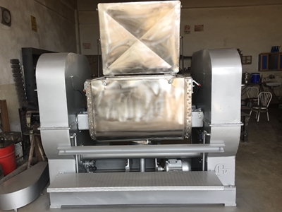 Bisküvi Hamur Karma Mikseri - Krom Z Çapalı - 350 Kg.- 2.El  - 5