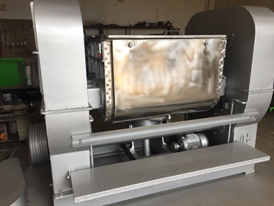 Bisküvi Hamur Karma Mikseri - Krom Z Çapalı - 350 Kg.- 2.El  - 3