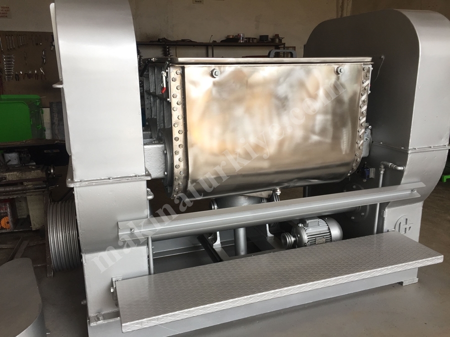 Bisküvi Hamur Karma Mikseri - Krom Z Çapalı - 350 Kg.- 2.El 