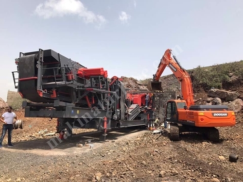 900x650 mm Primer Tip Mobile Crushing and Screening Plant
