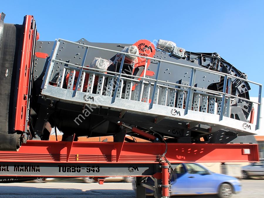 900x650 mm Primary Type Mobile Crusher Plant