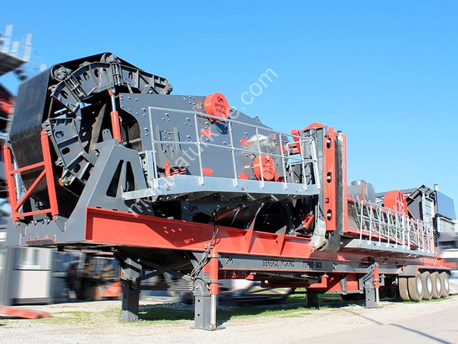 900x650 mm Primary Type Mobile Crusher Plant