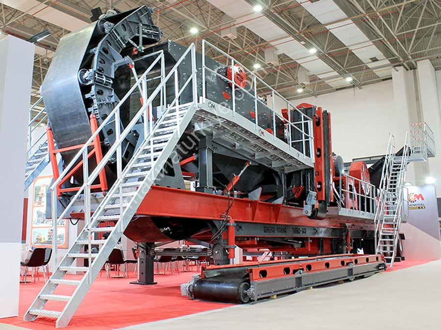 900x650 mm Primary Type Mobile Crusher Plant