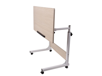 Portable Adjustable Height and Tilt Rolling Laptop Study Desk - 5